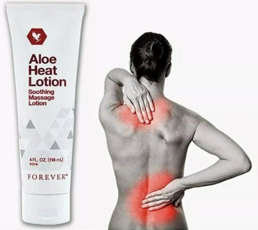 forever aloe heat lotion crema caliente dolores musculares 5