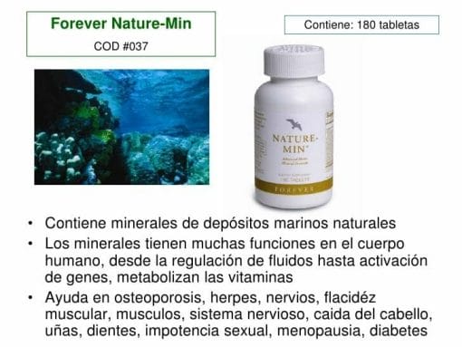 forever nature min multiminerales y vitaminas 5