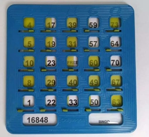 tabla plastica para bingo profesional 2