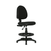 silla de oficina cajero herradura base nylon 4