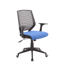 silla de oficina ergonomica meta a graduable asiento pano color 2