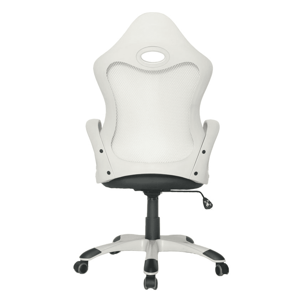 silla de oficina gamer piojo marco mate color blanco 3