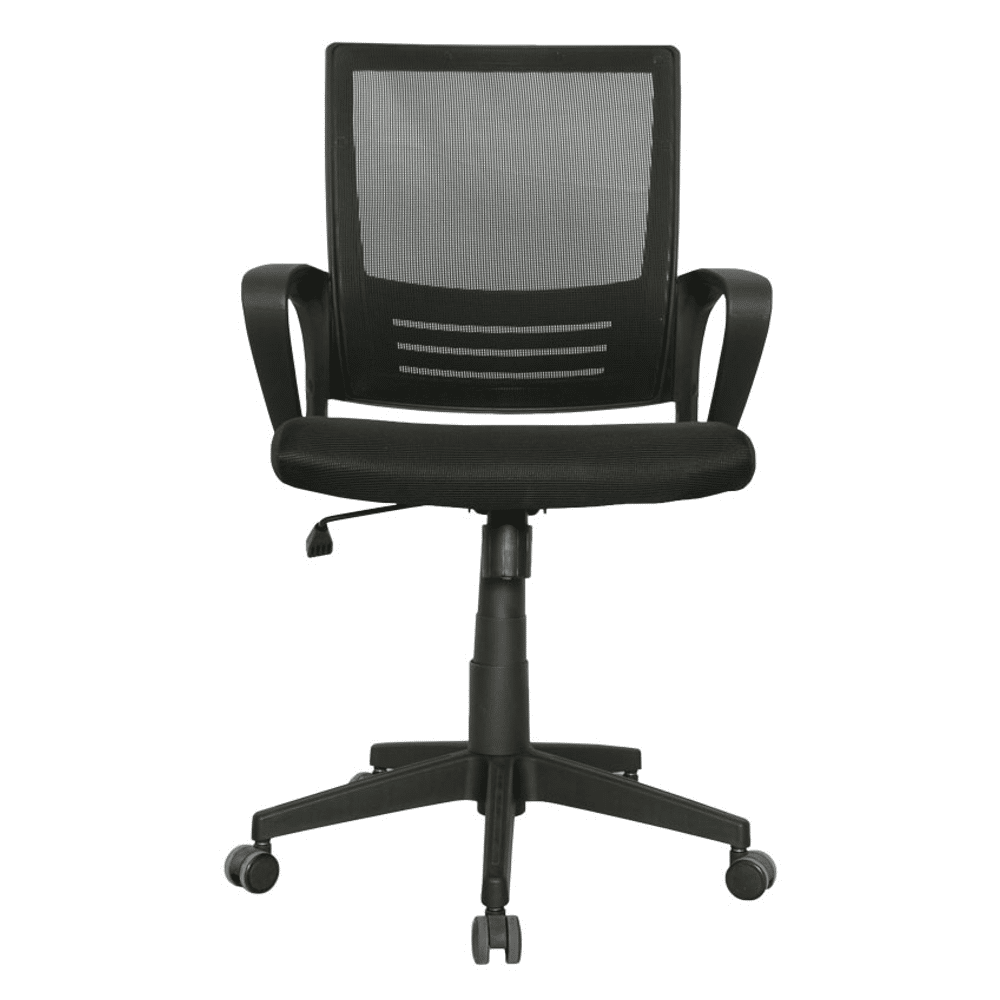 silla de oficina magdalena mecanismo basculante brazo fijo base nylo 2