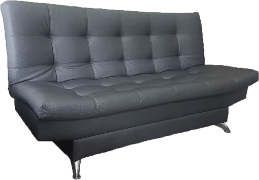 sofa cama 3 posiciones de 120x175 negro 2