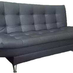 sofa cama 3 posiciones de 120x175 negro 2